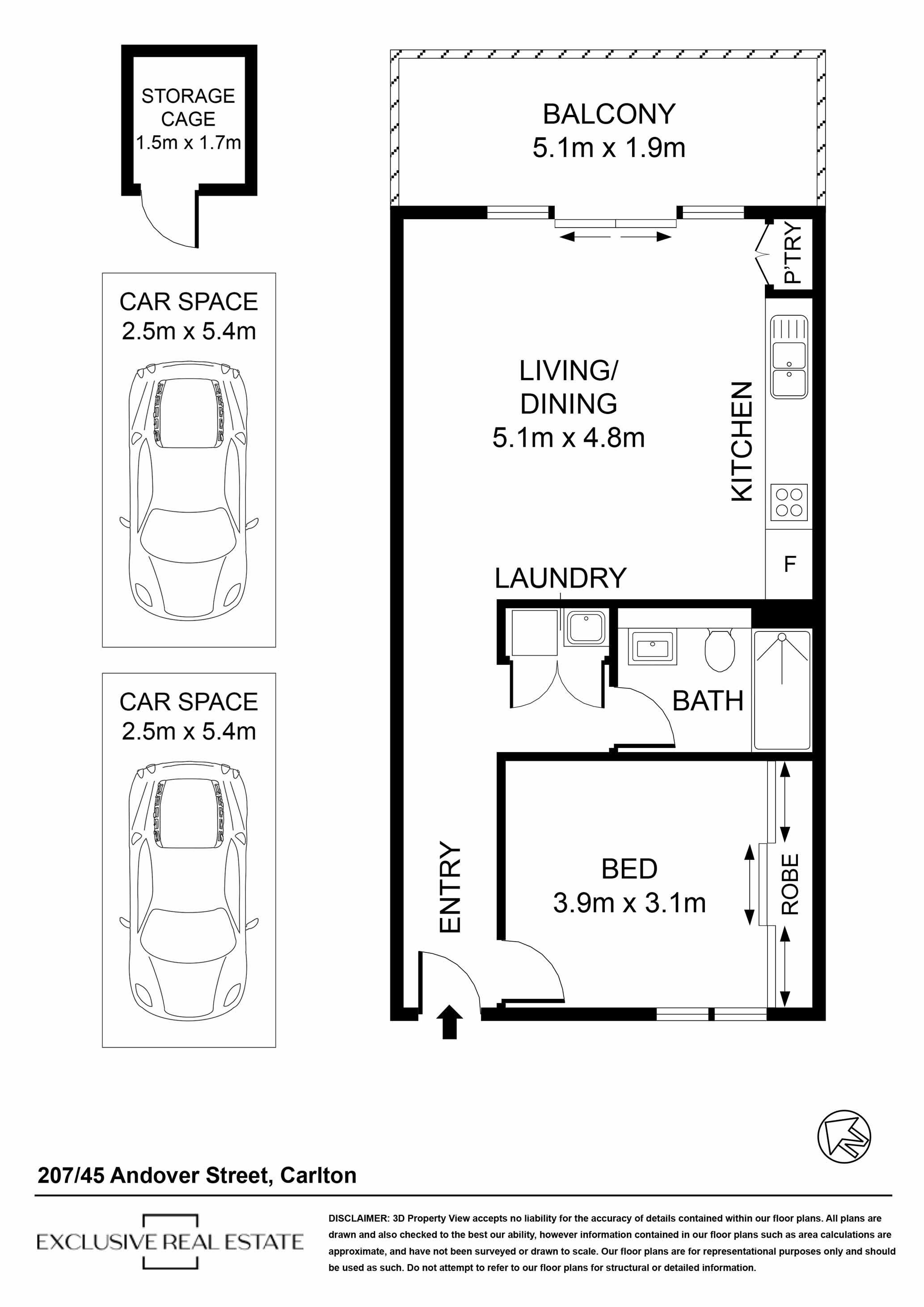 207 / 45 Andover Street, Carlton