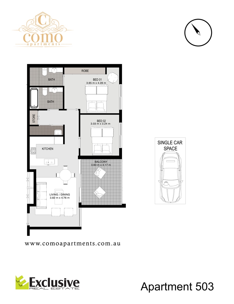 503 / 19-23 Short Street, Homebush
