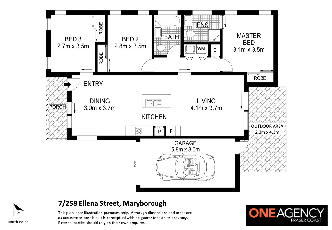 7 / 258 Ellena Street, Maryborough