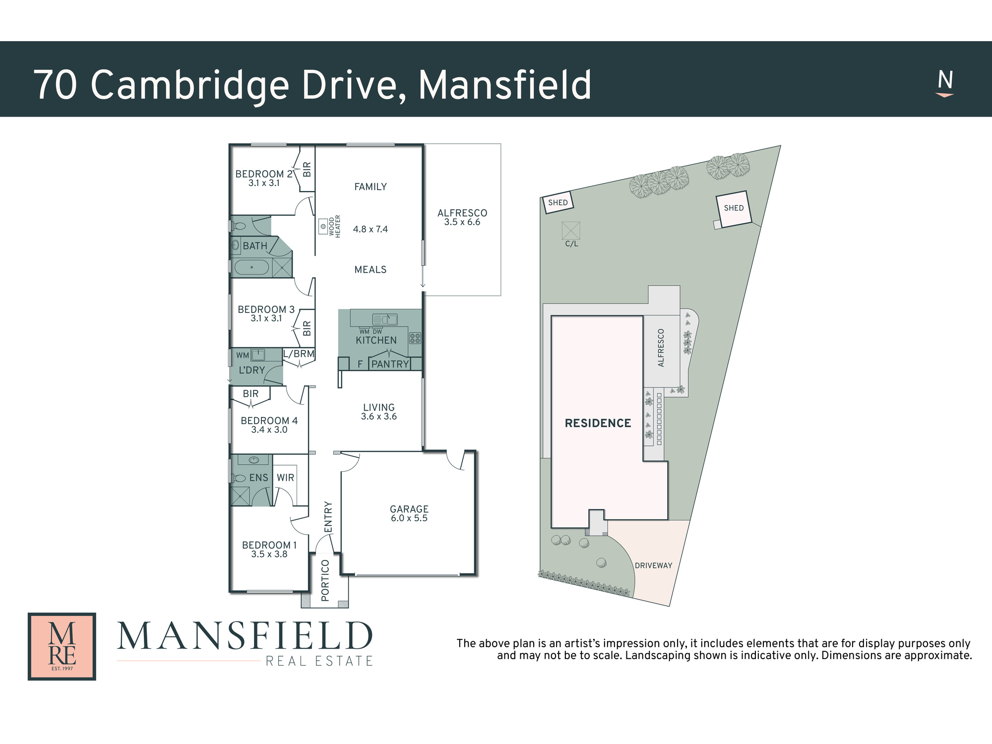 70 Cambridge Drive, Mansfield