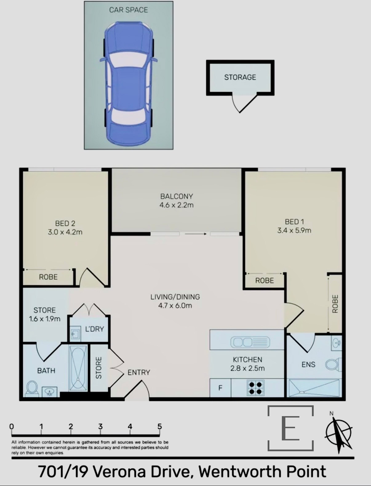 701 / 19 Verona Drive, Wentworth Point