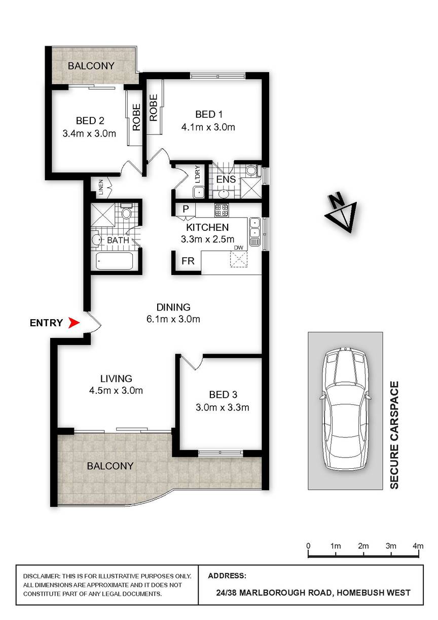 24 / 38 Marlborough Road, Homebush West