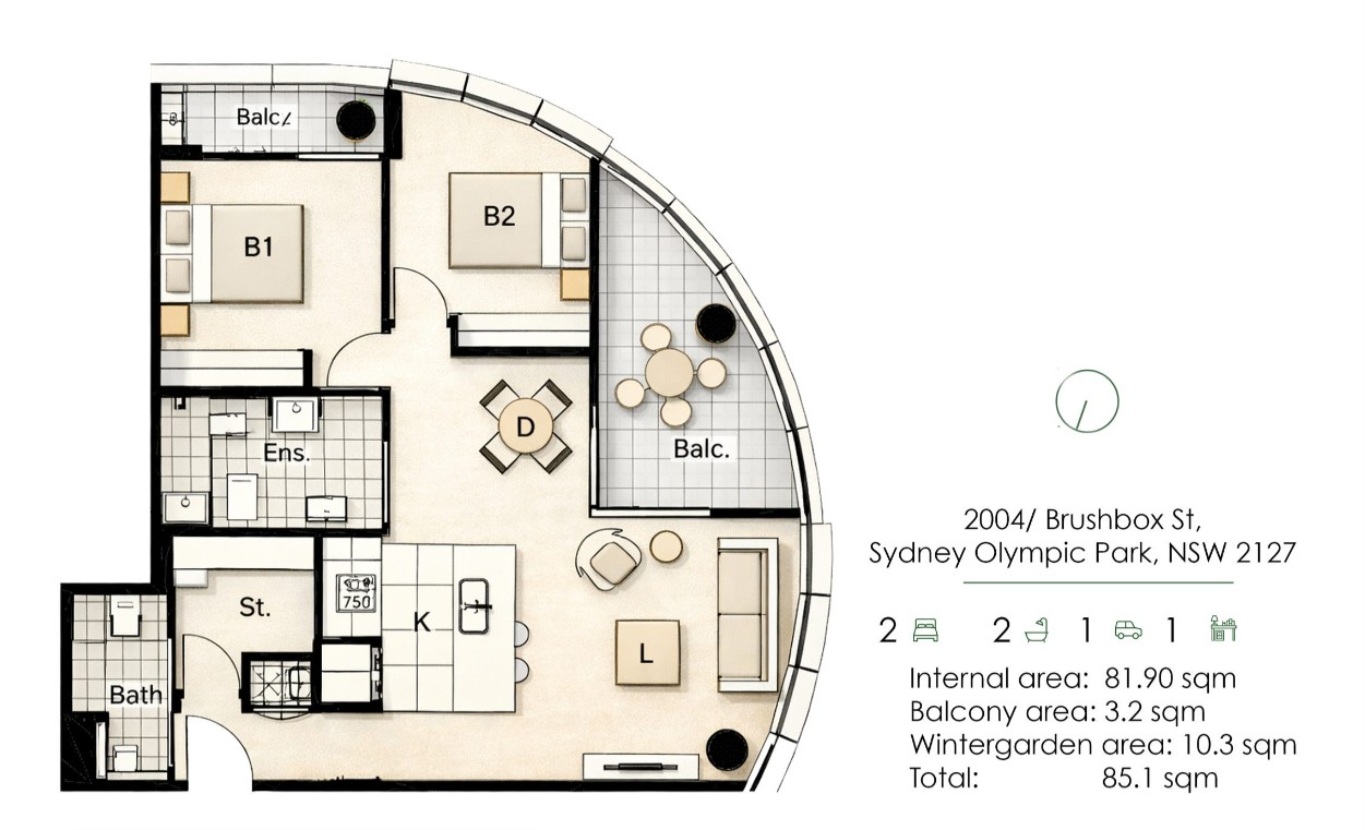 2004 / 1 Brushbox Street, Sydney Olympic Park