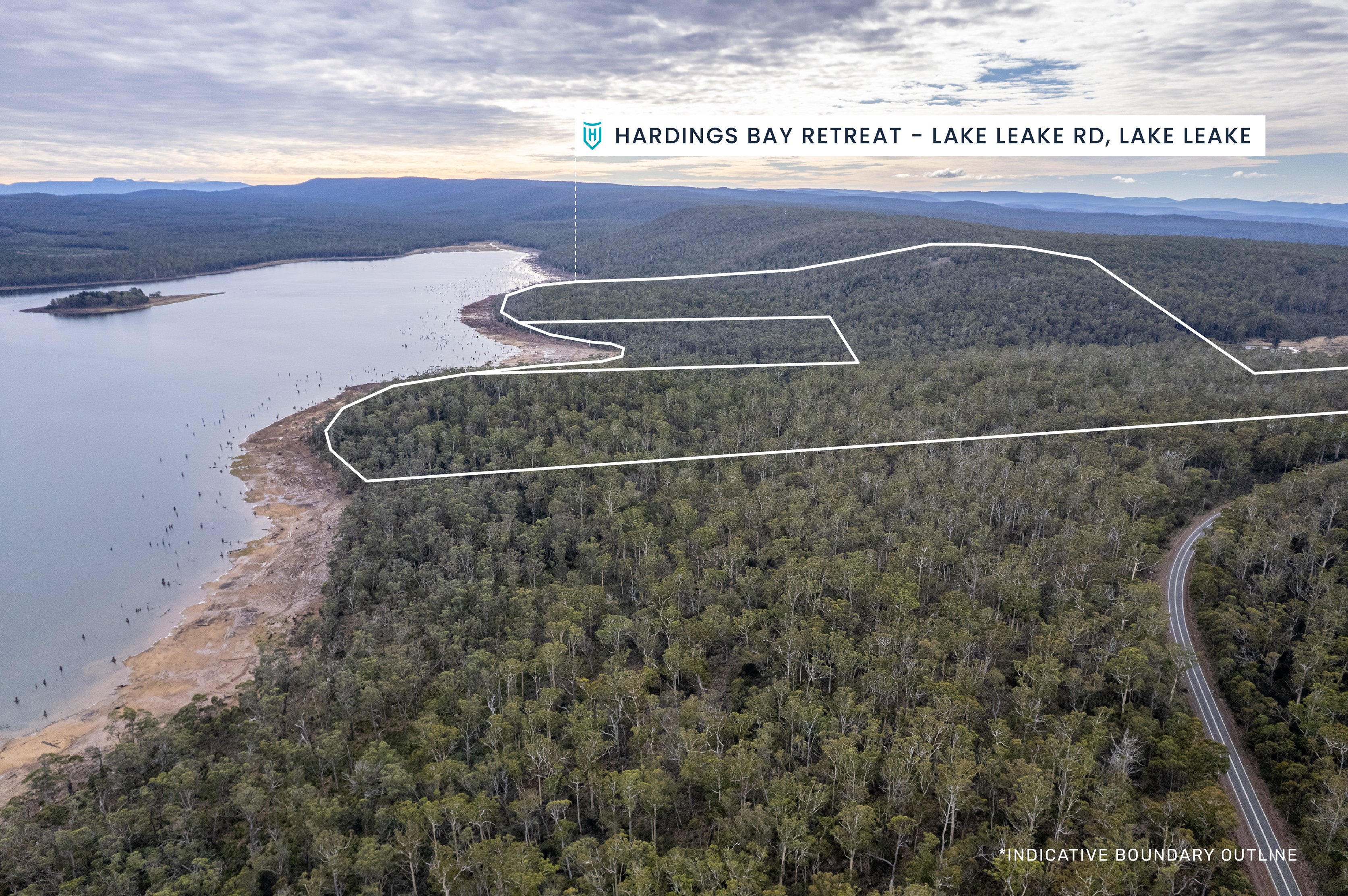 'Hardings Bay Retreat', Lake Leake Road, Lake Leake