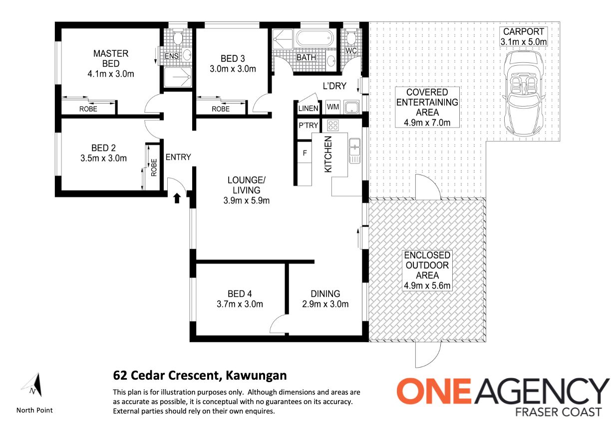 62 Cedar Crescent, Kawungan