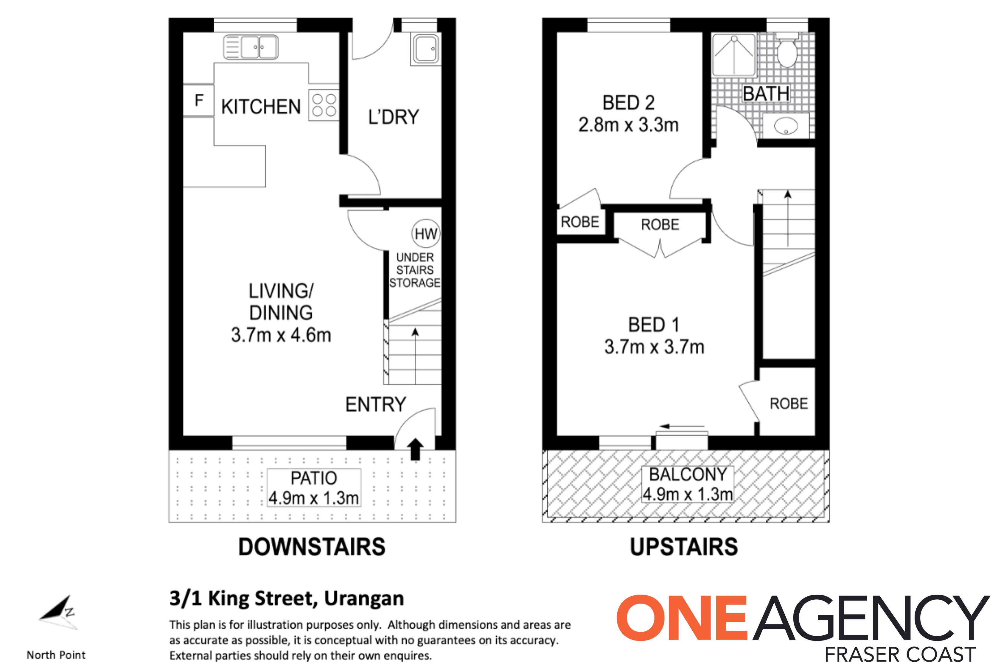 3 / 1 King Street, Urangan