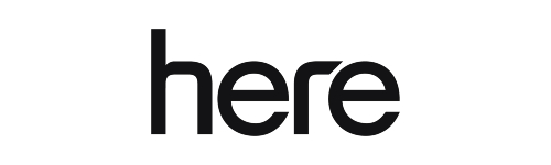 here logo