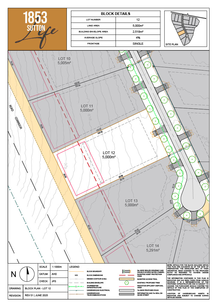 Lot 12 1853 Estate, NSW 2620, Sutton