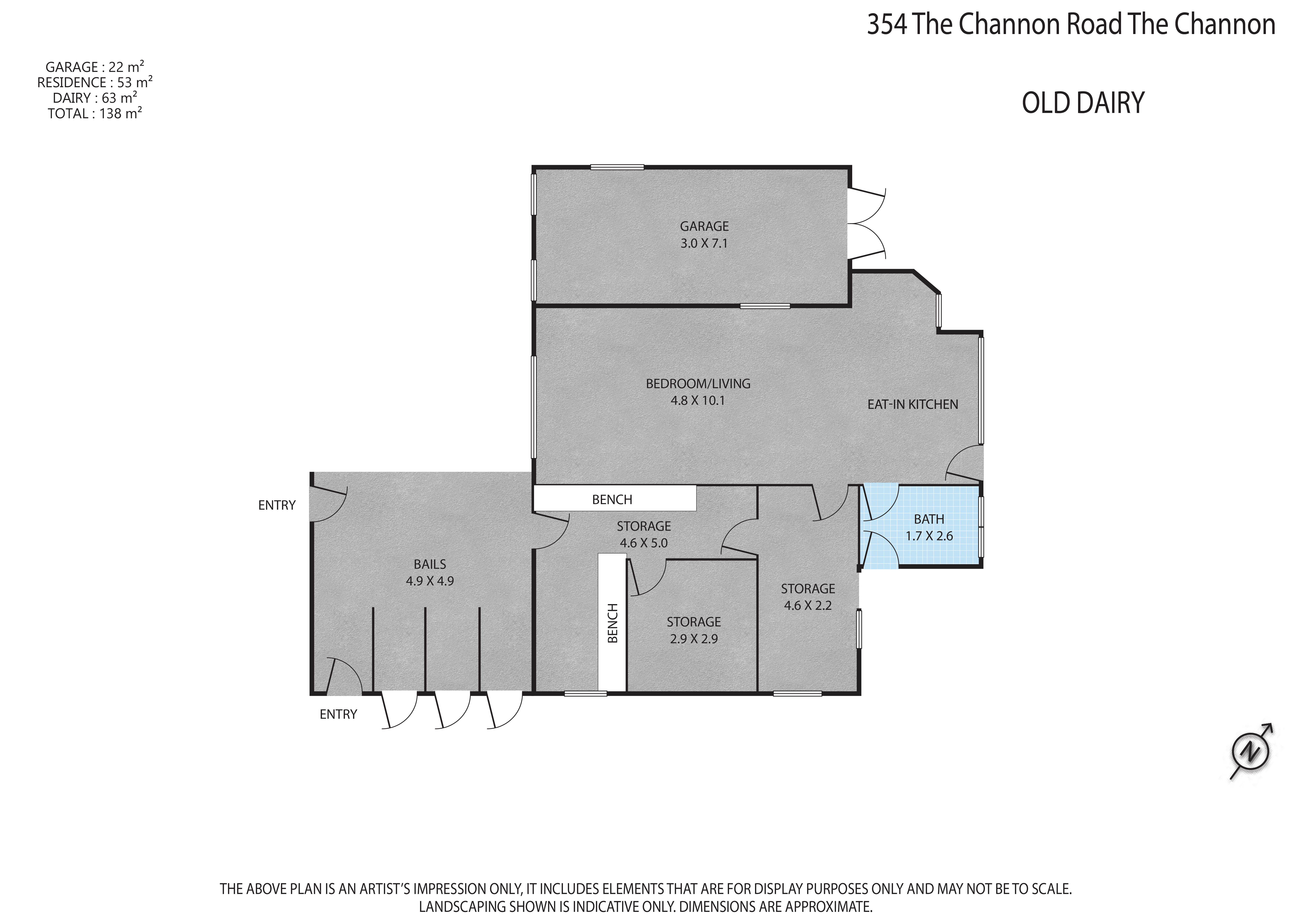 354 THE CHANNON ROAD, The Channon