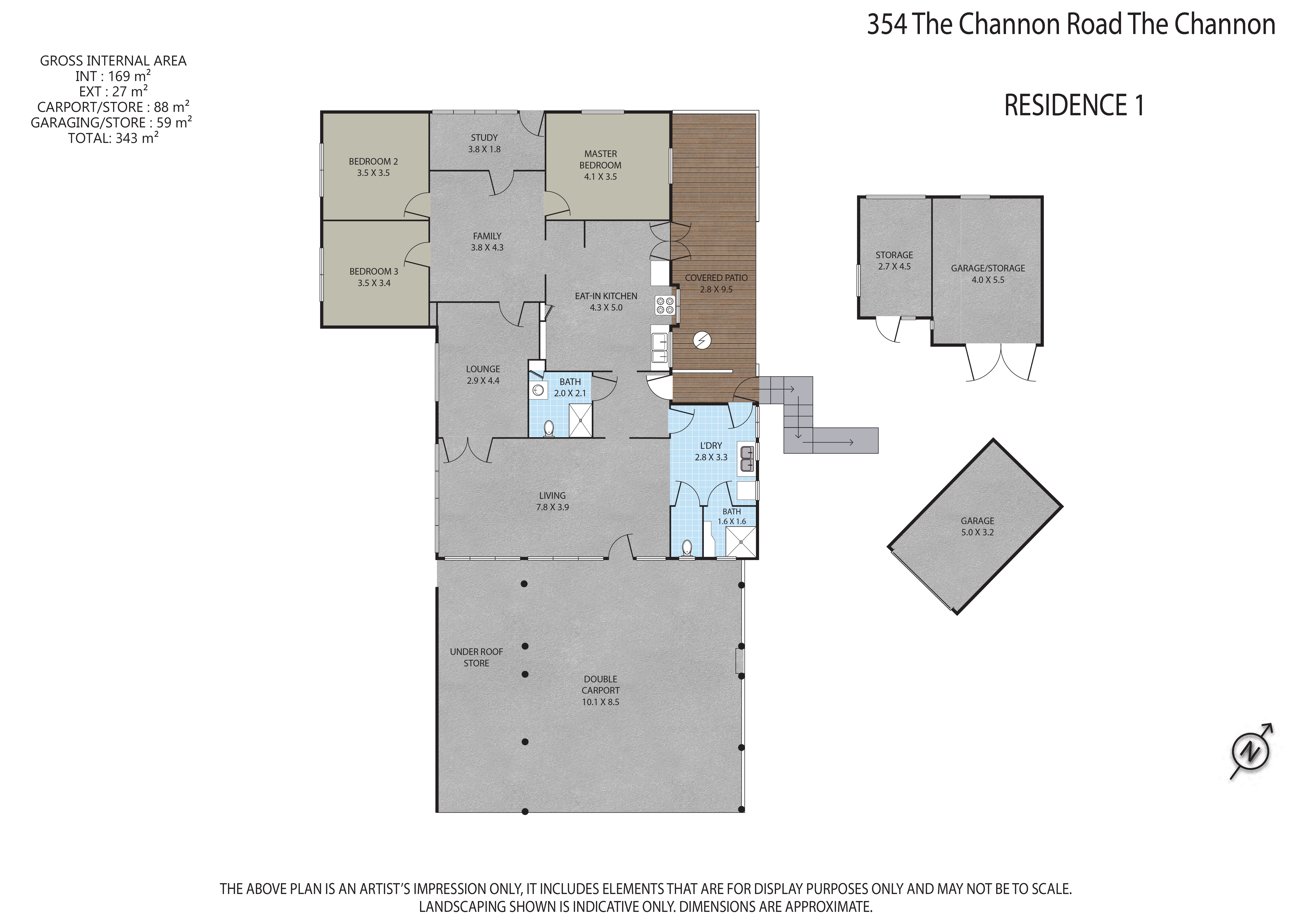 354 THE CHANNON ROAD, The Channon