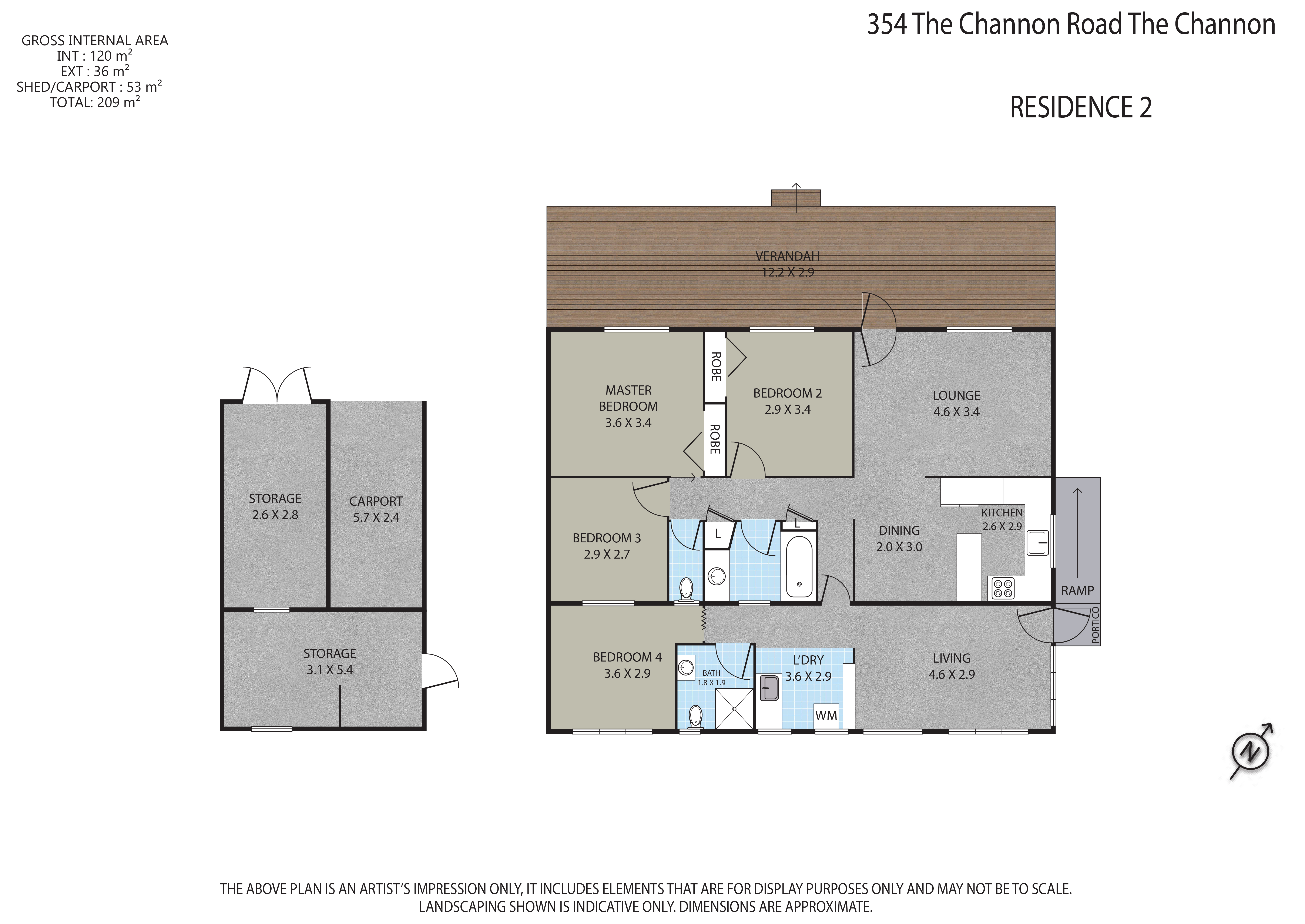 354 THE CHANNON ROAD, The Channon