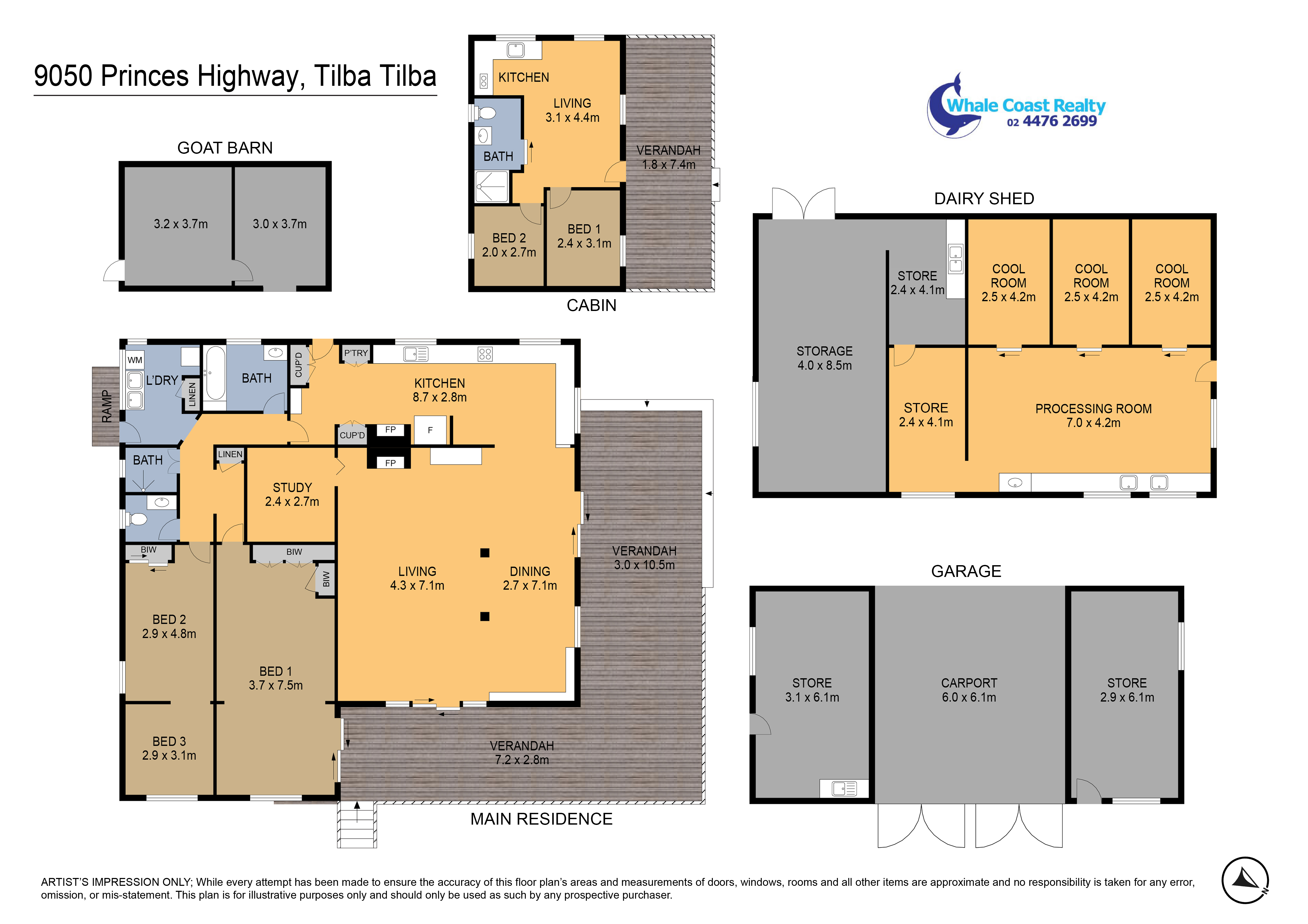 9050 Princes Highway, Tilba Tilba
