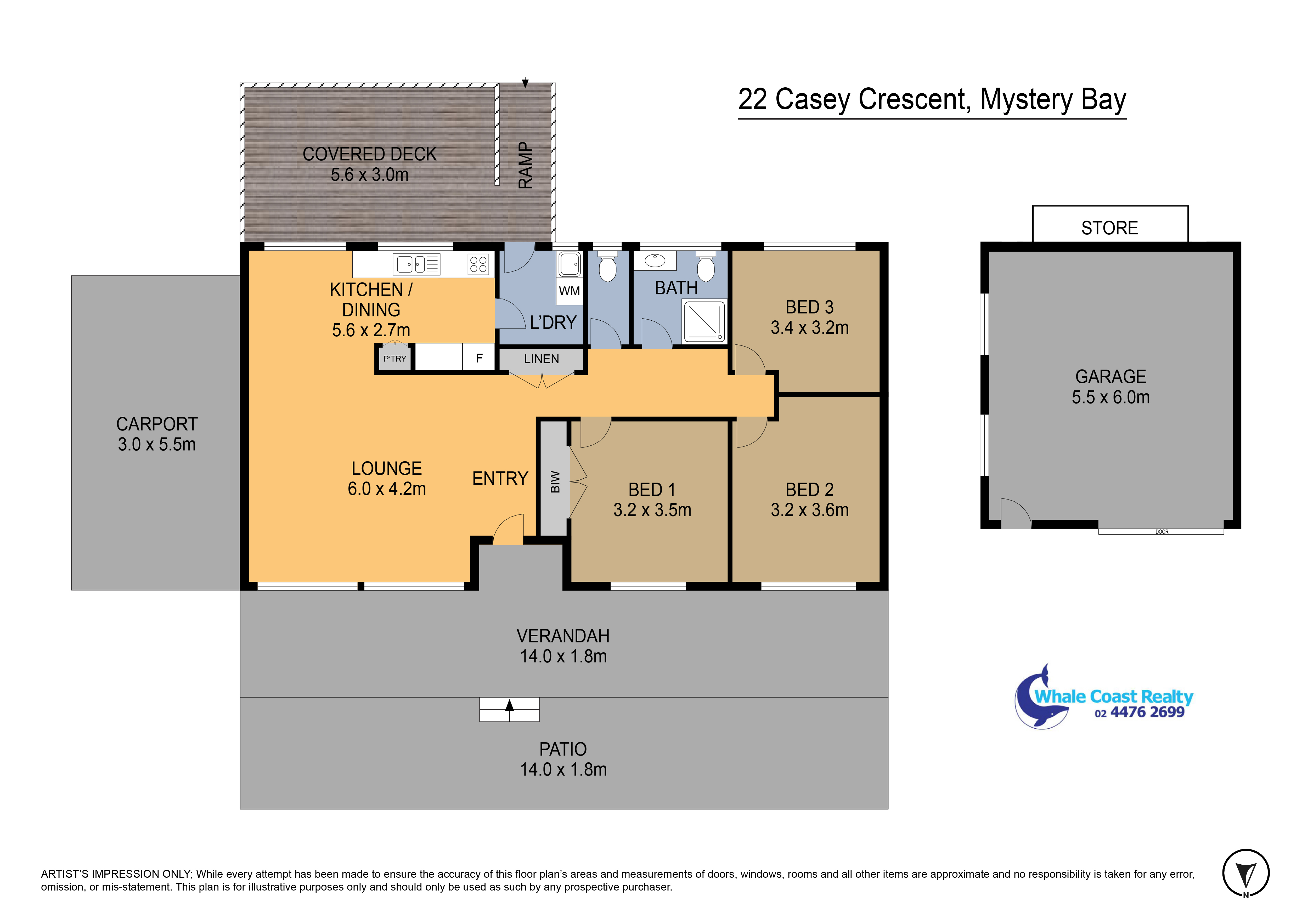 22 Casey Cres, Mystery Bay