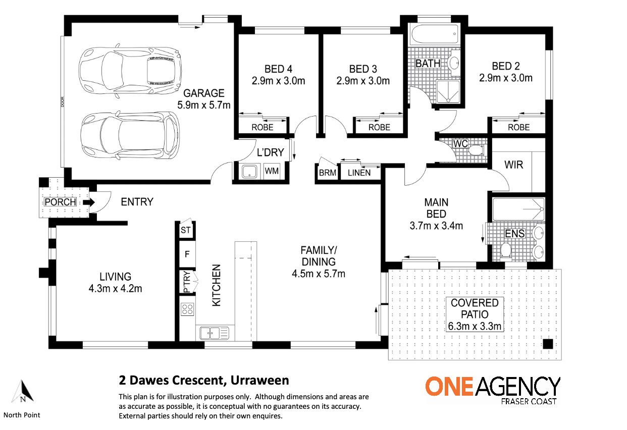 2 Dawes Crescent, Urraween