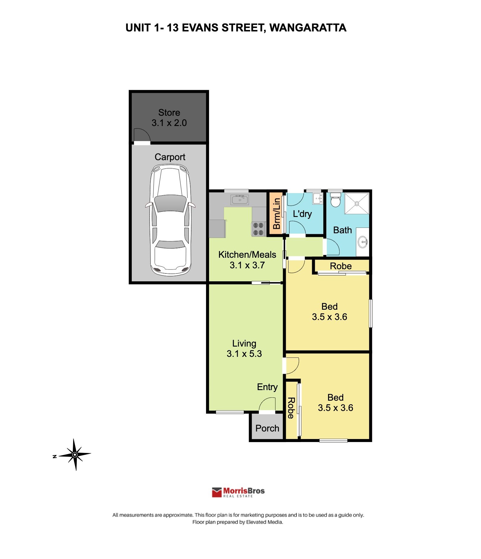 1 / 13 Evans Street, Wangaratta