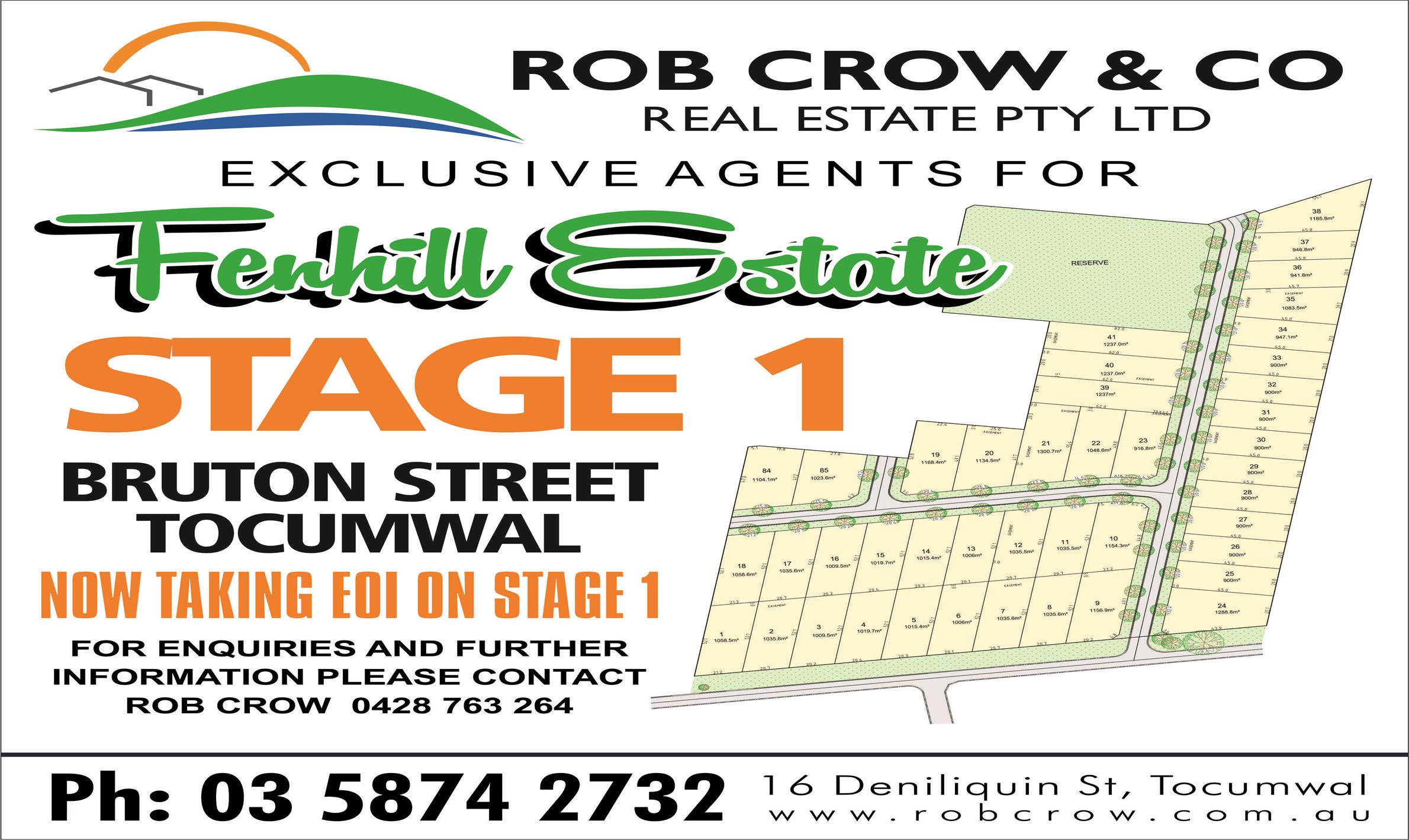Lot 26, Bruton Street, Tocumwal Rob Crow & Co Real Estate