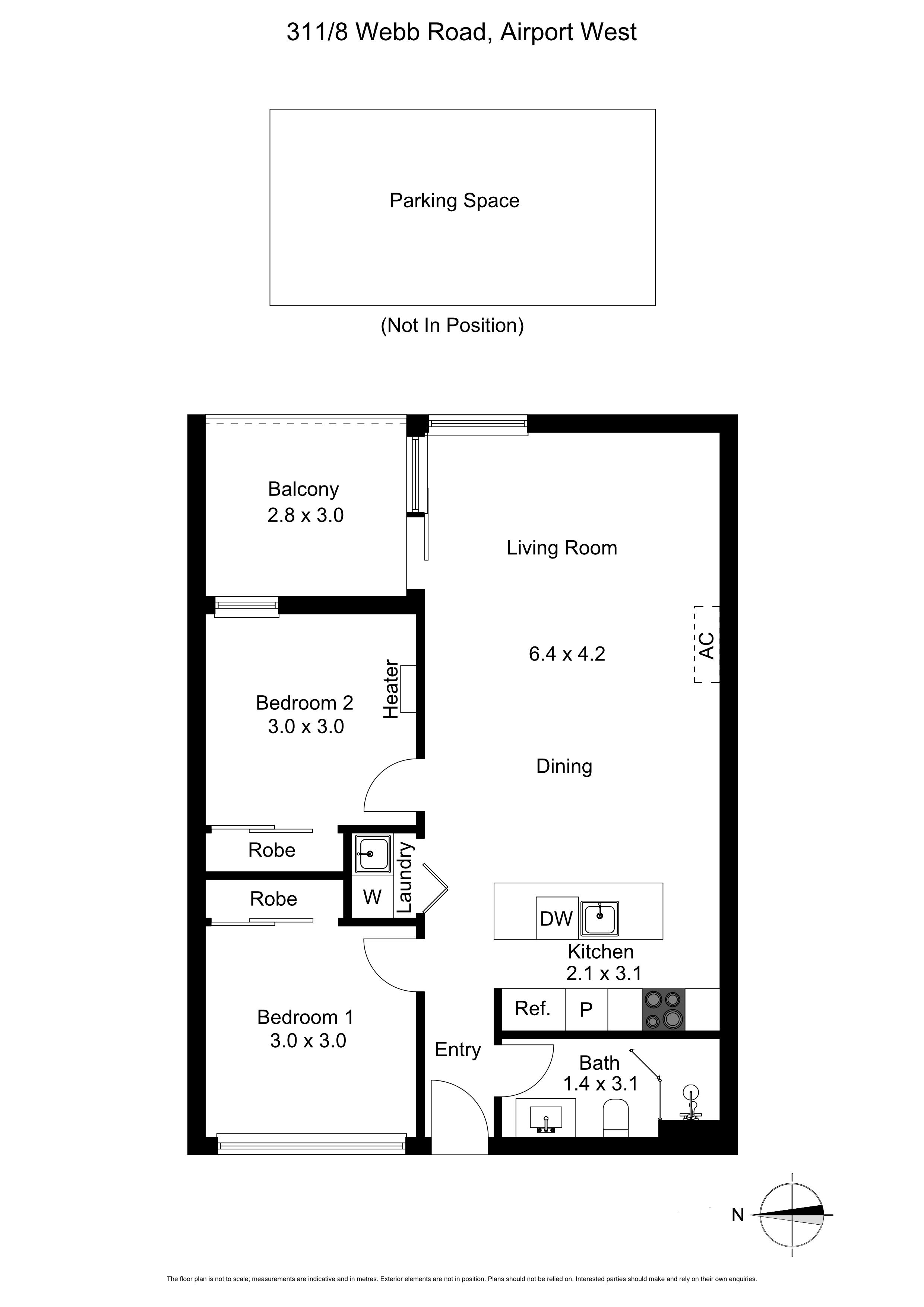 311 / 8 b Road, Airport West