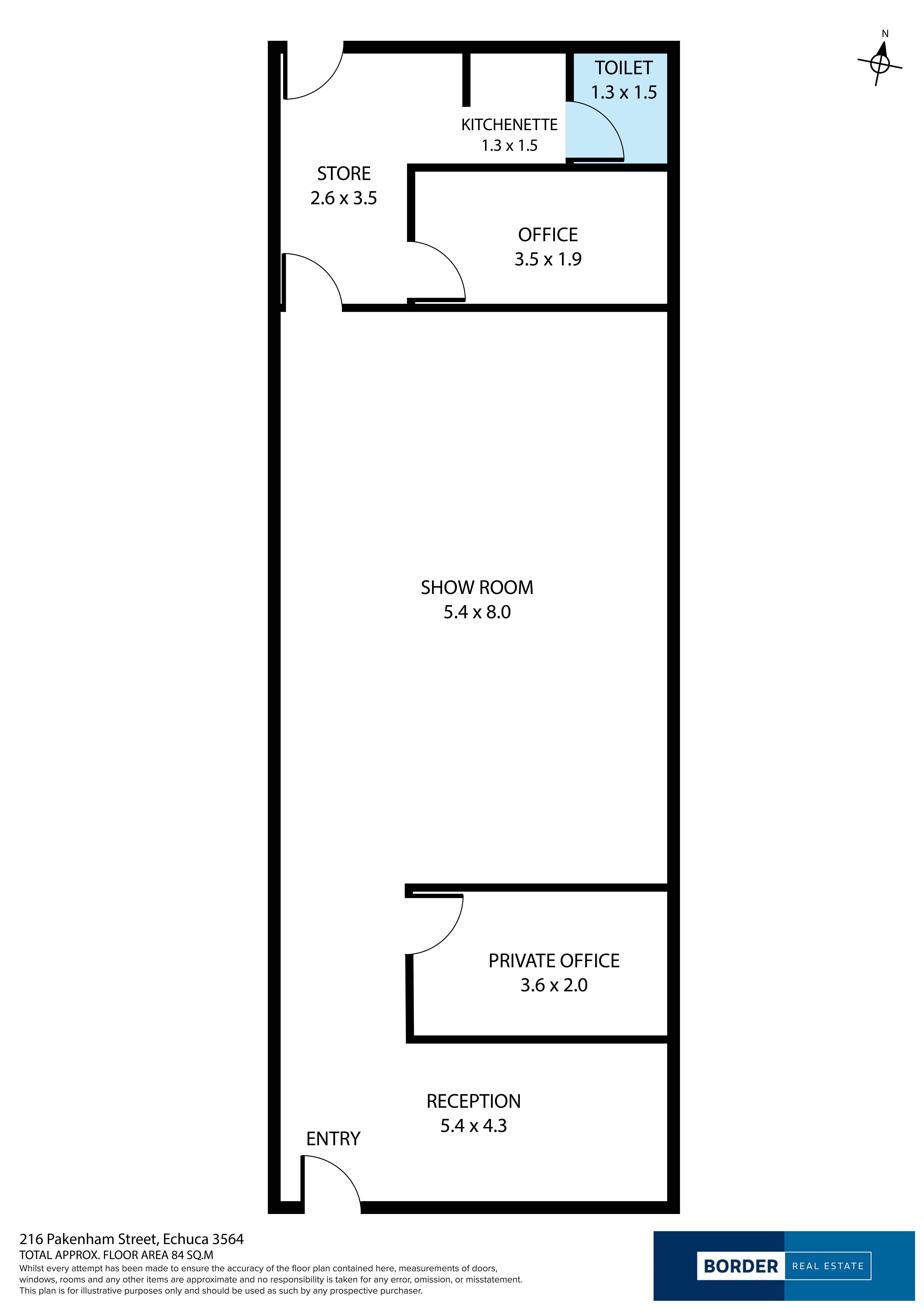 Border Real Estate 216 Pakenham Street, ECHUCA VIC 3564