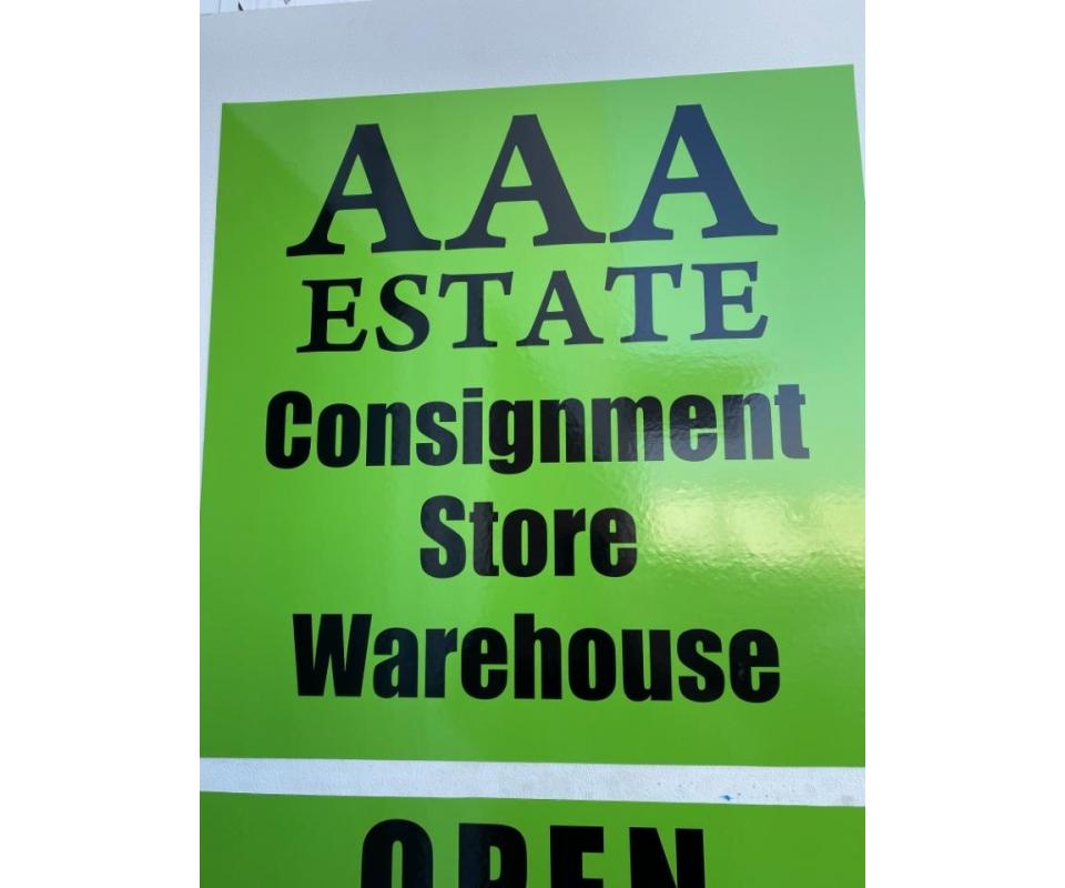 AAA Estate Consignment Store Warehouse Metairie 9AM NOON