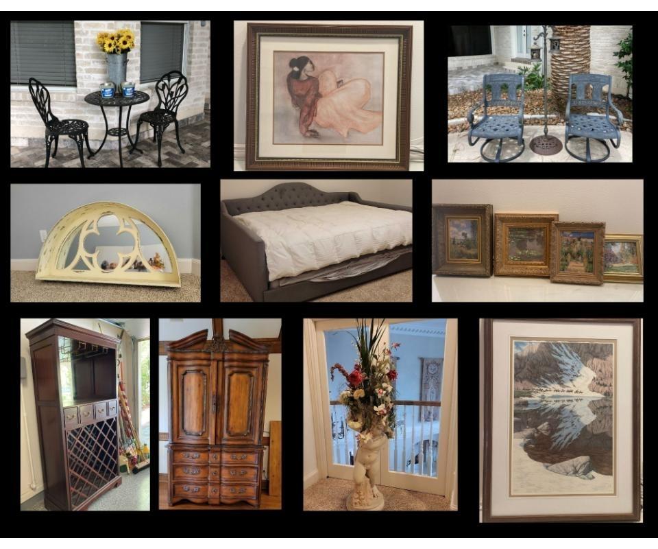 Cochran's Crossing Online Estate Auction Art, Sterling, Home Goods