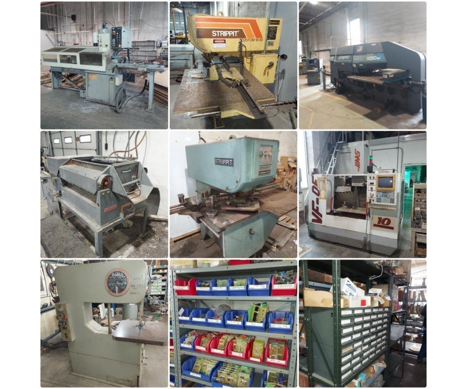 Scott Depot, WV Machine Shop Tools, Electric Motors, Shelving, and More!