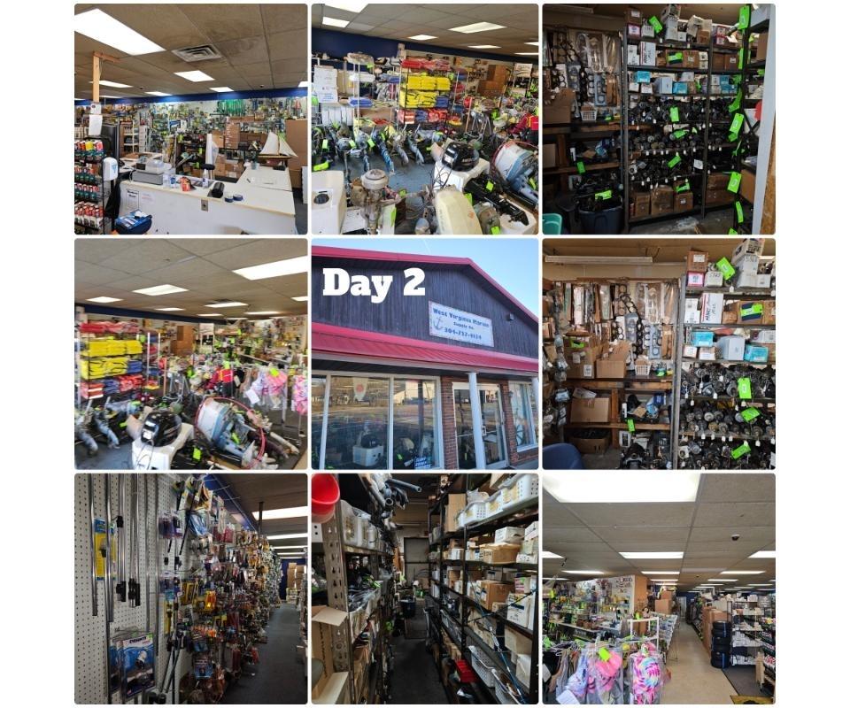 St Albans, WV Day 2 of 6! West Virginia Marine Supply Co. Liquidation