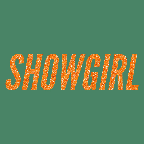 Showgirl Orange Glitter