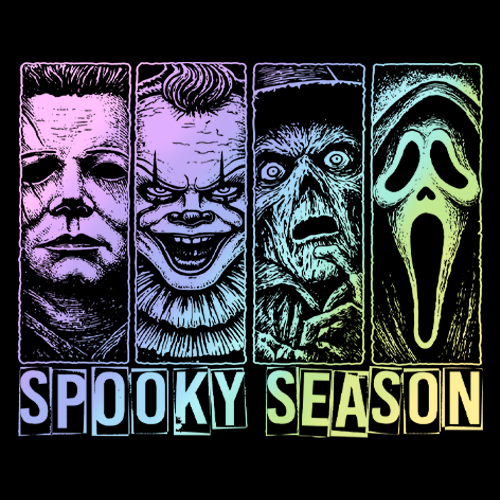Spooky Season Horror Icons Halloween