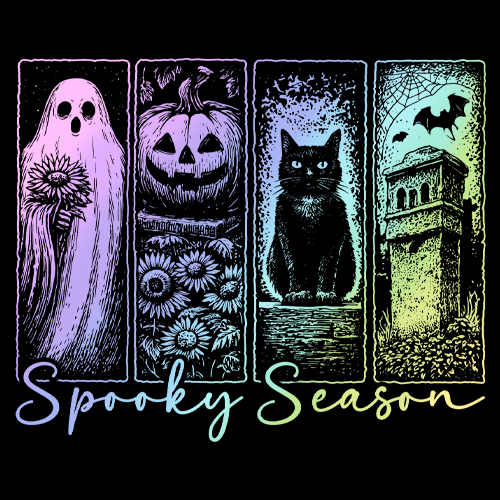 Spooky Season Cute Pastel Halloween Design