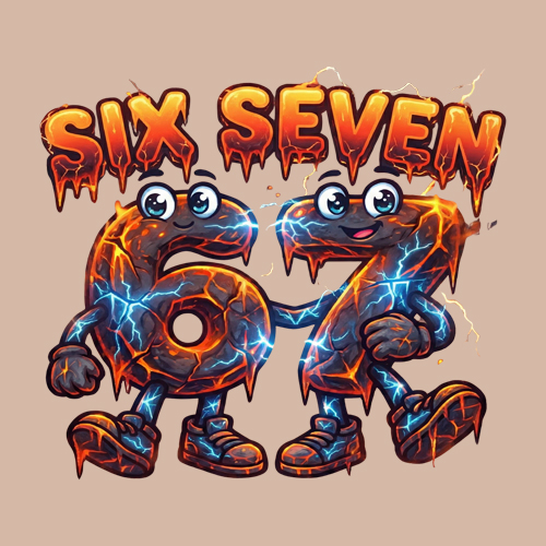 67 Lava Lightning Six Seven Meme