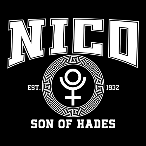 Nico Son of Hades Underworld Crest
