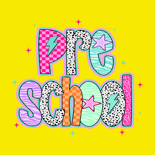 Preschool Power Colorful Back to School
