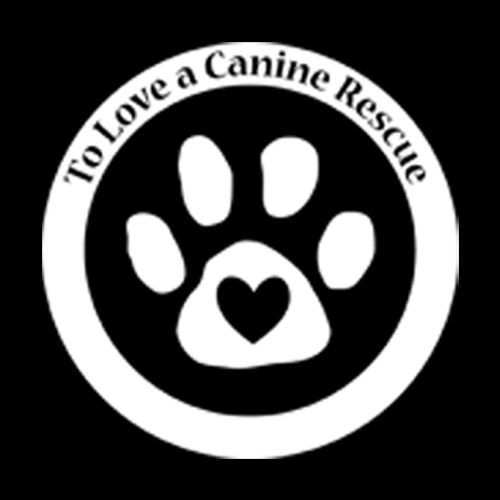 TLC To Love a Canine Dog Rescue White