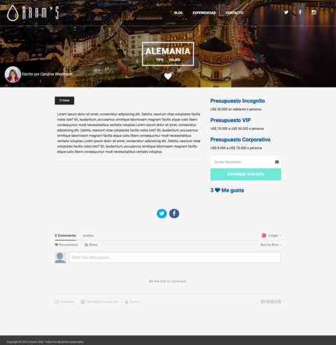 Arams agencia de viajes