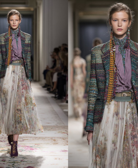 How to style sheer skirts the runway-approved way