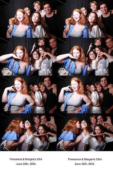 Francesca and Morgan's 23rd Birthday Party