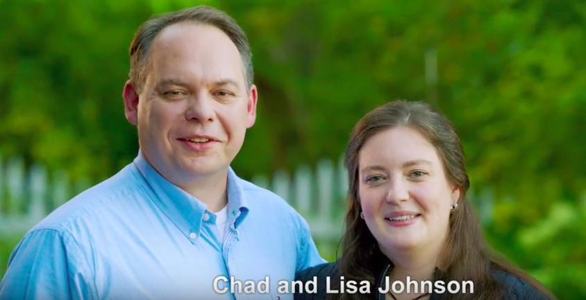 Chad and Lisa Johnson For Washington United For Marriage