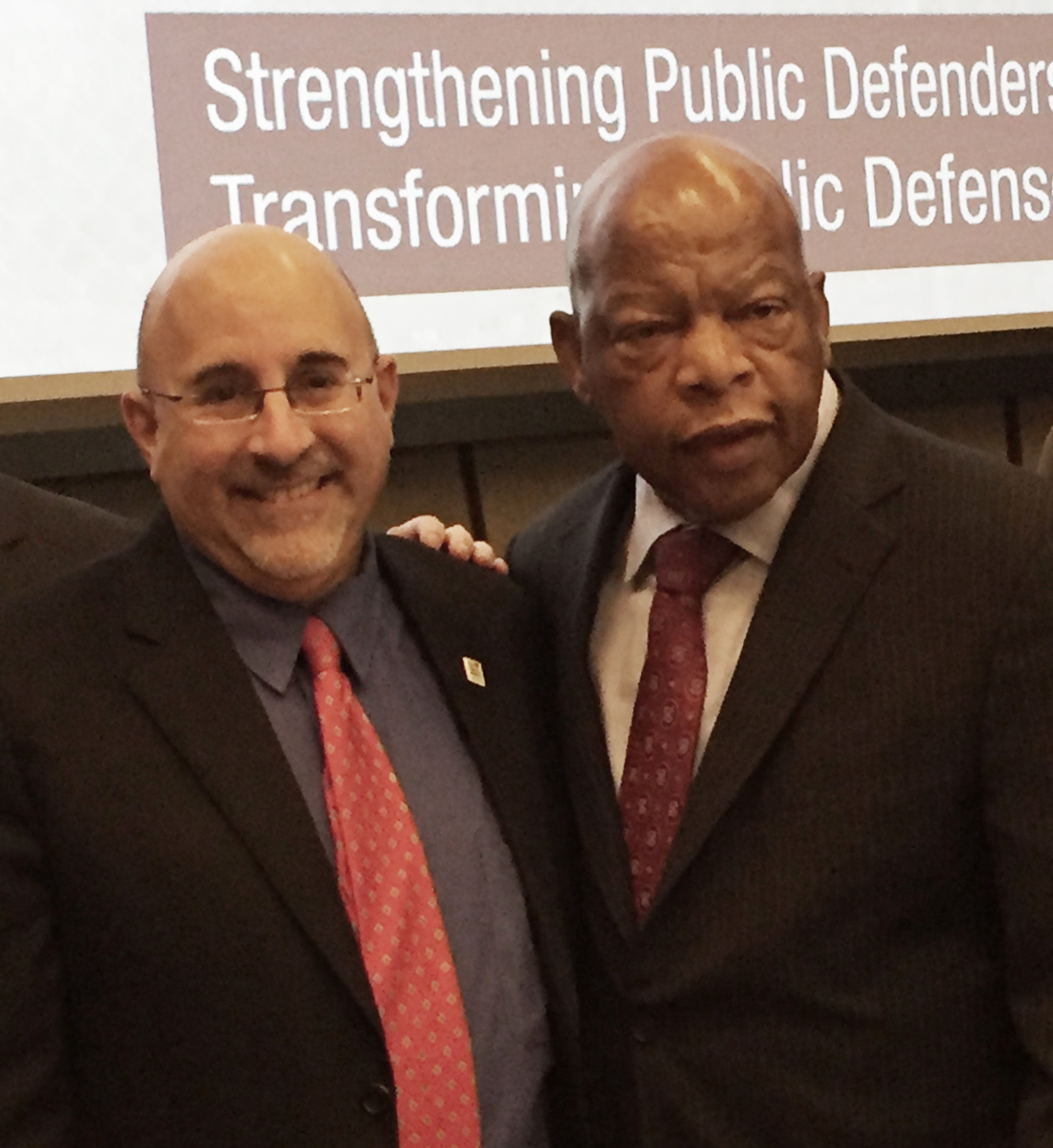 Congressman John Lewis and Evan Wolfson