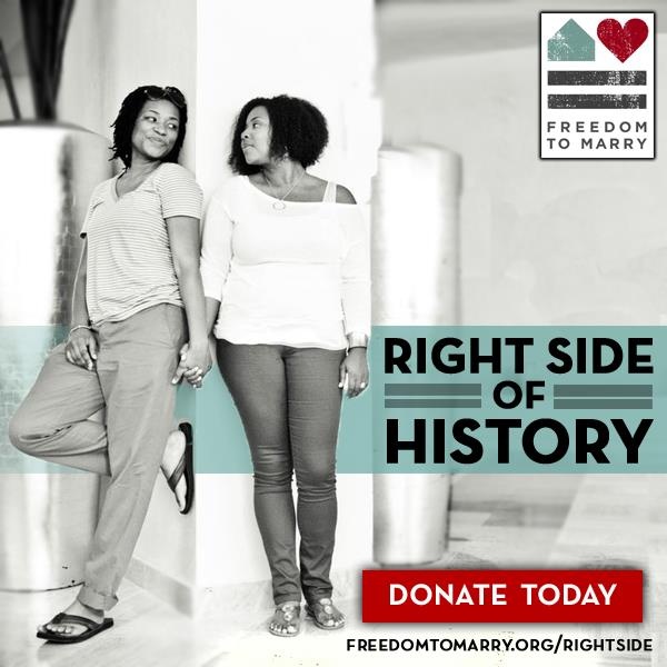 Freedom to Marry's Right Side of History campaign, November 2012