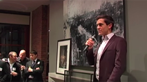 Sean Eldridge, Political Director of Freedom to Marry, at NYC Reception
