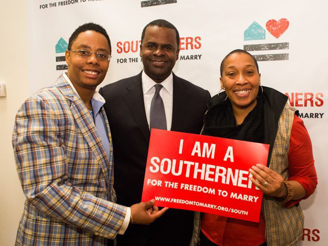 Southerners for the Freedom to Marry, which brought together more than a dozen state organizations based in the South, launched in Atlanta in February 2013.