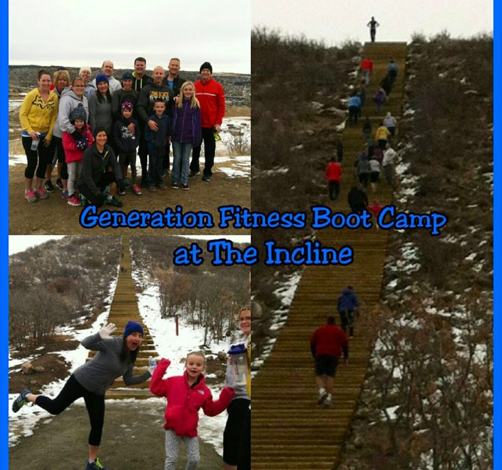 Generation Fitness Boot Camp at the Castle Rock Incline