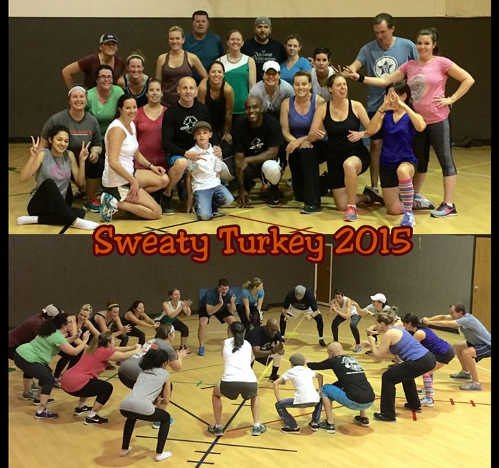 Sweaty Turkey Boot Camp in Castle Rock 2015
