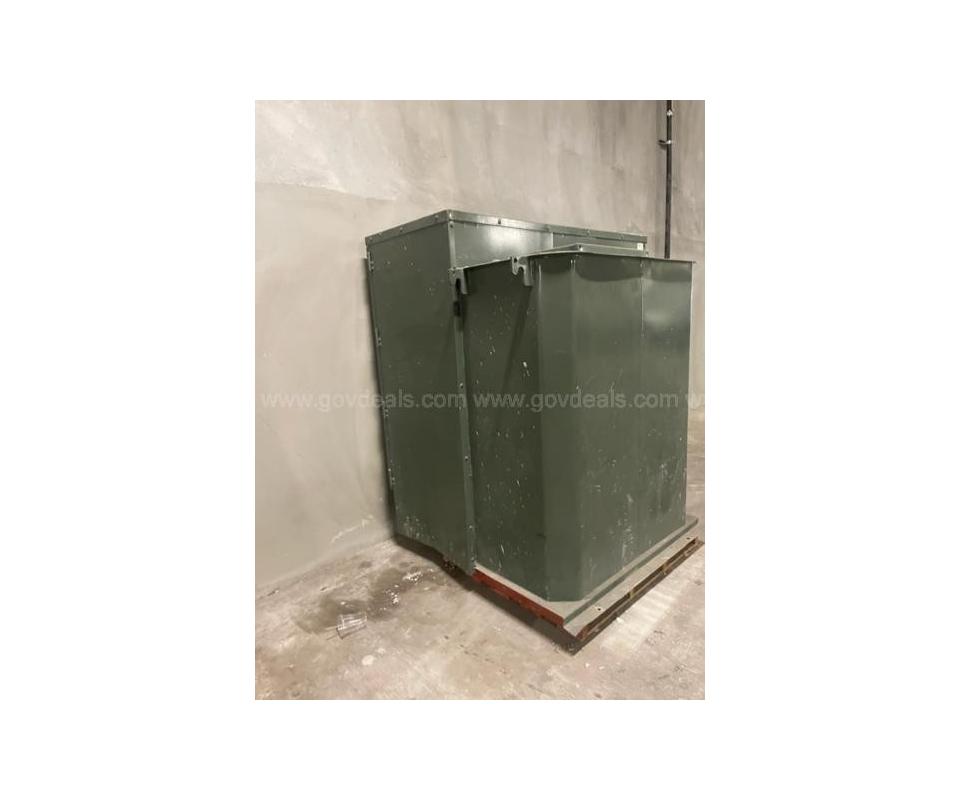 300 kVA Transformer by Howard Industries, all info on data tag photo