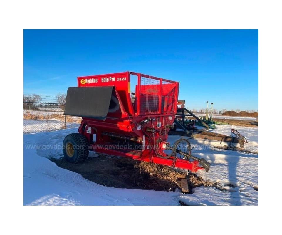 HIGHLINE CFR650 Bale Processor