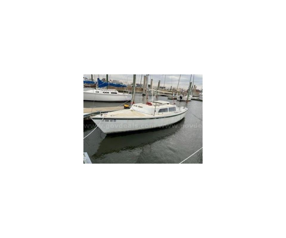 1974 Helm Tiller 25 Sailboat