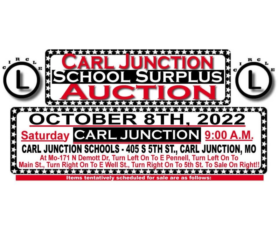 Carl Junction School Surplus Auction