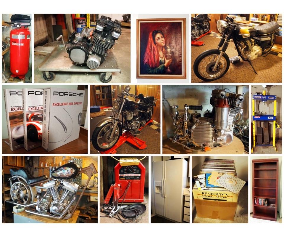 Vintage Motorcycles, Parts, And More Online Estate Auction
