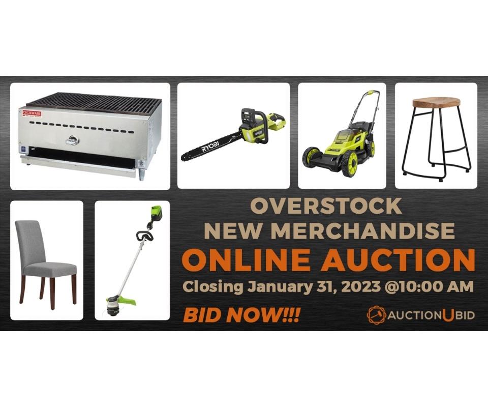 Overstock Returns Online Auction,Garner NC