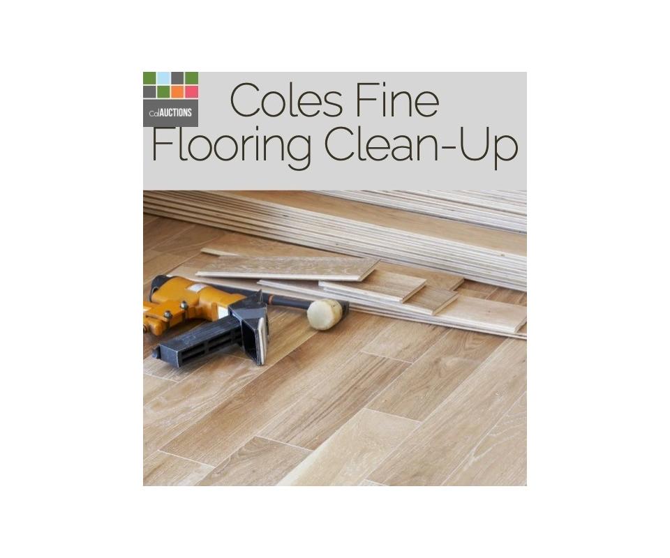 Coles Fine Flooring Cleanup Sale